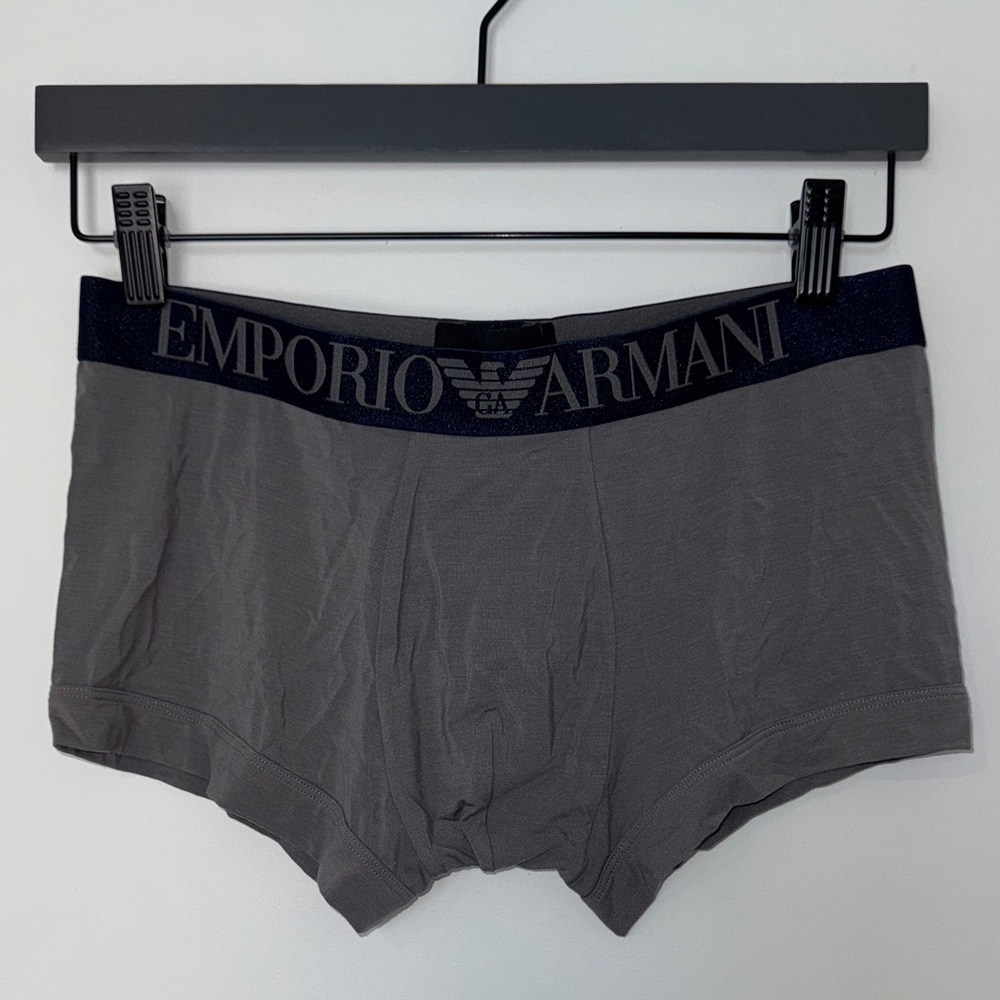 Emporio Armani Charcoal Trunks